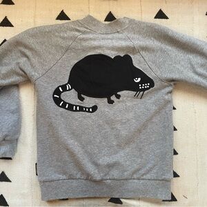 Mini Rodini Fully reversible rat/panda jacket